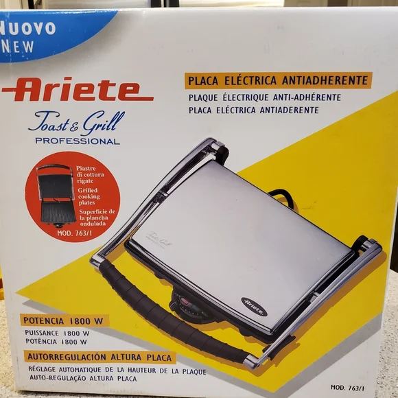 Ariete Grill with European Plug
